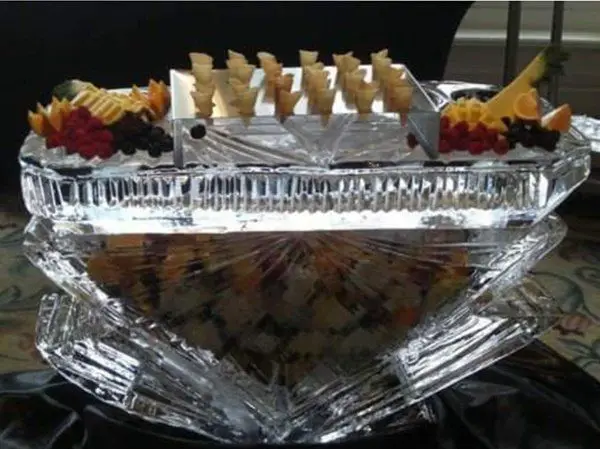 Ice scultures party