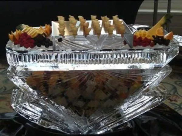 Ice scultures party