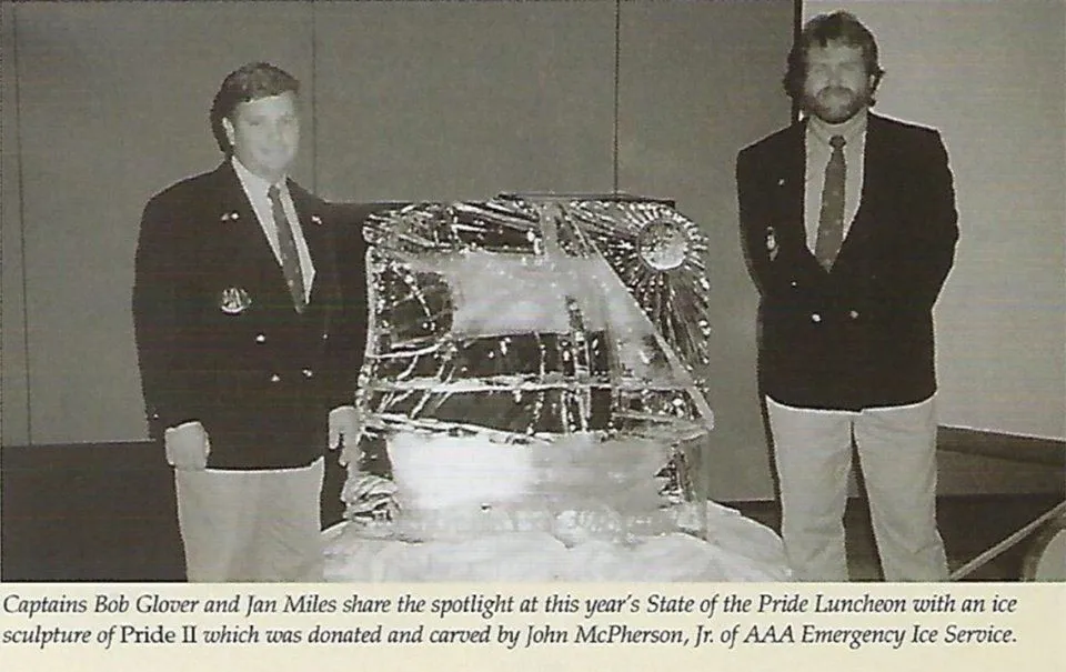 Bob Glover and Jan Miles